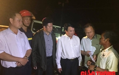 Thăm hỏi nạn nhân vụ xe Thành Bưởi đâm sập nhà dân