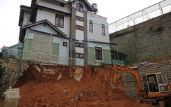 Sụt móng nhà trong lúc thi công, một người tử vong
