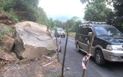 Chậm khắc phục các vị trí sạt lở trên QL27 qua Đắk Lắk