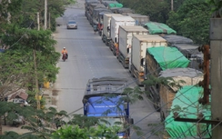 Mưa tuyết khiến nông sản cửa khẩu bị ùn ứ