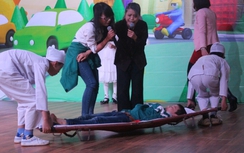 Hưng Yên: Học sinh, giáo viên thi tìm hiểu ATGT