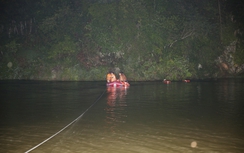 Xuyên đêm tìm thi thể 3 sinh viên ĐH Ngoại Thương