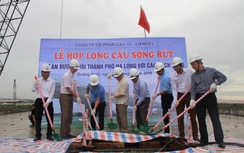 Hợp long cầu Sông Rút nối TP. Hạ Long với cầu Bạch Đằng