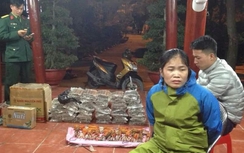 Người phụ nữ vận chuyển thuốc, kíp nổ trong đêm lên Yên Tử