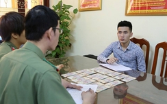 Bắt Giám đốc doanh nghiệp vận chuyển gần 60 triệu tiền giả