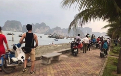 Bé trai chừng 12 tuổi chết đuối khi tắm biển Hạ Long