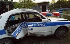 Tin mới vụ xe CSGT lật nhào khi đuổi xe nghi chở ma túy