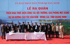 Chốt thời hạn GPMB cao tốc Vân Đồn – Móng Cái