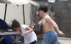 Chồng chém vào mặt vợ rồi đến UBND xã tự thú