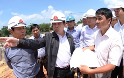 Dứt khoát không được “vỡ trận” tiến độ QL1 Bình Định