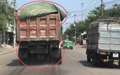 Xe có ngọn chạy lộ thiên trên QL1, "tàng hình" vượt chốt TTKS