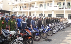 Công an TP HCM rầm rộ ra quân trấn áp tội phạm