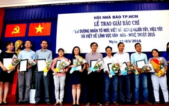 Báo Giao thông đoạt 2 giải báo chí viết về nhân tố mới