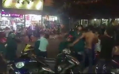 Dân phòng "hỗn chiến" nhóm thanh niên say xỉn
