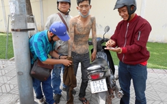 Hiệp sỹ Bình Dương đá văng kim tiêm trên tay tên tội phạm