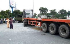 Bình Dương: Thai phụ mang bầu 7 tháng chết thảm dưới bánh container