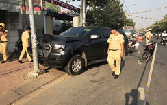 Hai CSGT bị ô tô tông trọng thương khi bắt xe buôn lậu