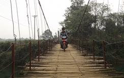 Khởi công cầu treo Dồng Cài bắc qua sông Bưởi