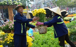 Háo hức xem đường hoa Hàm Nghi trước ngày khai mạc