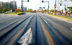 Bắt đầu cấm xe để sửa chữa đường Mai Chí Thọ