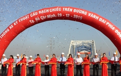 Thông xe kỹ thuật cầu Rạch Chiếc, đường Vành đai phía Đông TP HCM