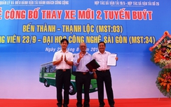 TP.HCM thay xe mới 2 tuyến xe buýt