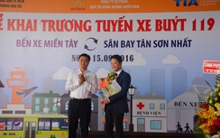 Khai trương tuyến buýt 119: Sân bay Tân Sơn Nhất-Bến xe Miền Tây