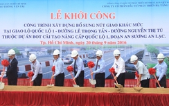 Khởi công xây dựng cầu vượt nút giao thông Gò Mây