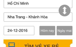 50.000 vé xe Tết được bán qua mạng Vexere.com