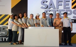 Ngôi sao Dương Tử Quỳnh đến TP.HCM dự Safe Steps