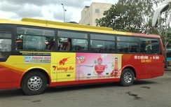 Sẽ quảng cáo trên toàn bộ xe buýt ở TP.HCM