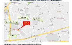 TP.HCM cấm ô tô đường Nguyễn Trãi để thi công cáp ngầm