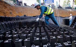 Hồ điều tiết chống ngập đầu tiên ở TP.HCM sẵn sàng đón mưa lớn