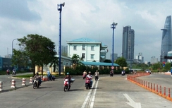 Kẹt xe giảm nhiều sau khi hầm Thủ Thiêm mở rộng làn xe máy