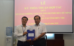 Sở GTVT TP.HCM và Bến Tre ký hợp tác giảm ùn tắc, TNGT