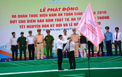 TP.HCM: Gần 1.300 người tham gia lễ phát động ATGT năm 2019