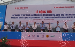 Động thổ xây cầu từ nguồn vốn JICA "được chuẩn bị nhanh nhất"