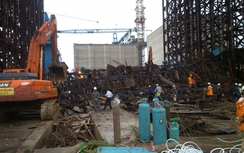 Hình ảnh mới nhất hiện trường vụ sập giàn giáo tại Formosa