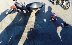 Truy tìm ô tô tải va chạm xe máy làm hai người chết