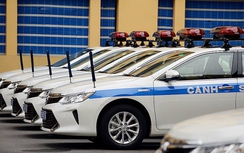 Ngắm dàn xe hybrid cáu cạnh của Công an Hà Nội