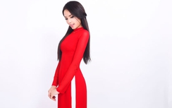 Hoa hậu Kỳ Duyên rực rỡ ngày xuân