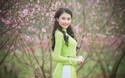 Người đẹp Thanh Tú khoe sắc ngày Xuân