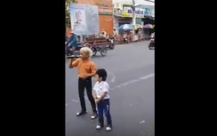 Hai "nhóc" kẹo kéo hát nhạc Mr Đàm xôn xao dân mạng