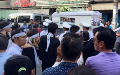 Đưa tiễn nhạc sĩ Nguyễn Ánh 9 về với cát bụi