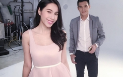 Thủy Tiên uất vì Công Vinh bị đánh lén trên sân