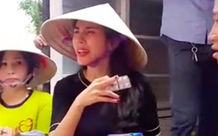 Thủy Tiên nói về việc trao quà từ thiện tại miền Trung