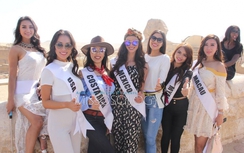 Nguyễn Thị Thành không đeo băng "Vietnam" tại Kim tự tháp Ai Cập