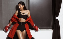 Á hậu Nguyễn Thị Loan tung ảnh nóng bỏng cổ vũ SEA Games