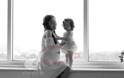 Lộ hình ảnh "hot girl" Elly Trần mang thai lần thứ hai