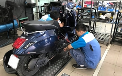 Chăm sóc xe Piaggio đúng cách